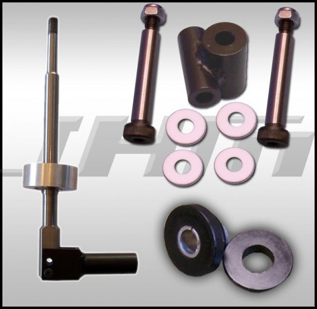 JHM Trio Package - Solid Shifter, Linkage and Bushing for 1999.5-2001, B5 A4, Passat, Late