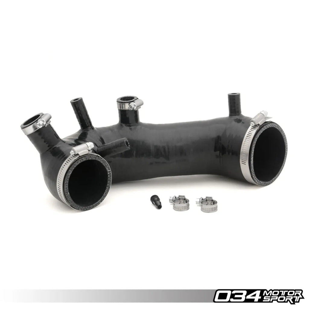 Turbo Inlet Hose, 2.5" Silicone, Longitudinal 1.8T for TT225 MAF