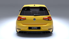 Load image into Gallery viewer, Zaero Design VW Golf R Mk7.5 EVO-1 Gloss Black Rear Diffuser