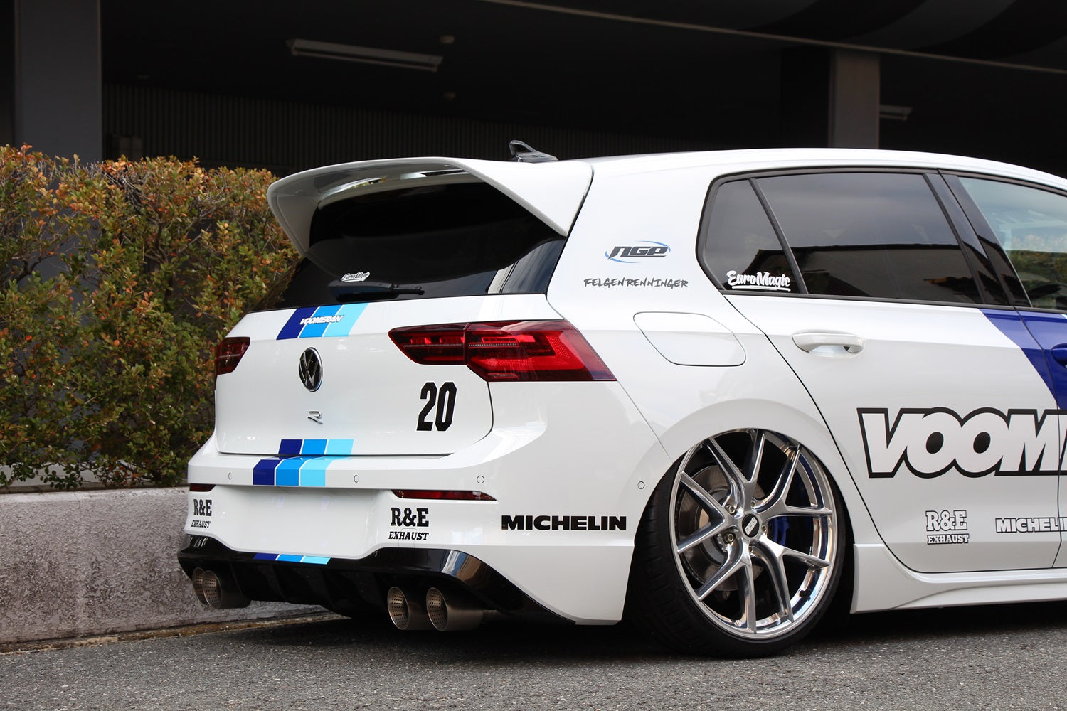 Voomeran VW Mk8 Golf R Rear Wing – New German Performance