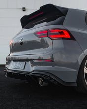 Load image into Gallery viewer, Zaero Design VW Golf GTI Mk8 &amp; Mk8.5 EVO-1 Gloss Black Rear Diffuser