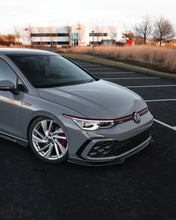 Load image into Gallery viewer, Zaero Design VW Golf GTI Mk8 EVO-1 Gloss Black Front Splitter