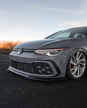 Load image into Gallery viewer, Zaero Design VW Golf GTI Mk8 EVO-1 Gloss Black Front Splitter