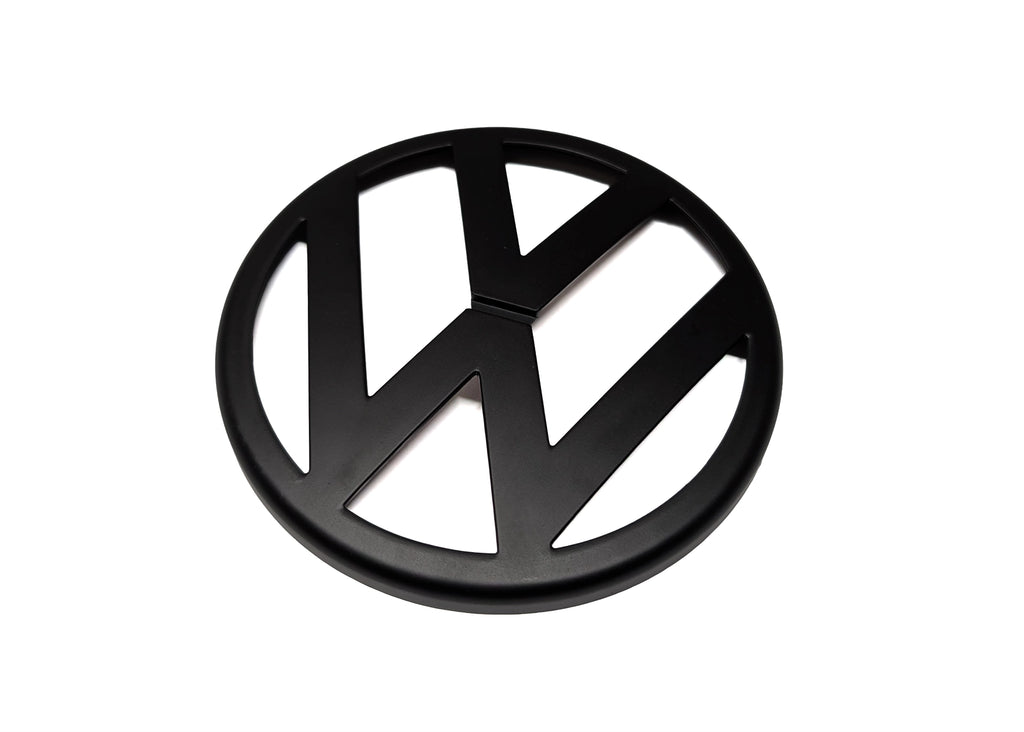 Matte Black VW Front Emblem - Early Mk4 Golf, GTI and R32