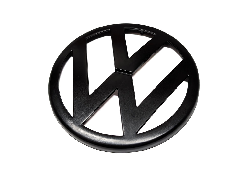 Semi Gloss Black VW Front Emblem - Early Mk4 Golf, GTI and R32