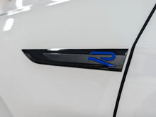 Load image into Gallery viewer, Genuine VW Mk8 Golf R Left Side Fender Badge/Emblem - Black/Blue