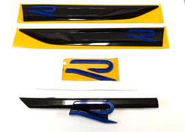 Genuine VW Mk8 Golf R Blue Badge/Emblem Conversion Kit