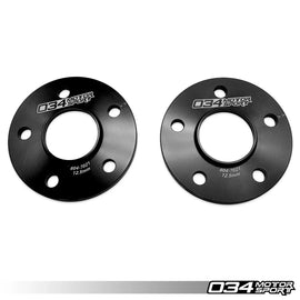 034Motorsport Wheel Spacer Pair, 12.5mm, Audi & BMW 5x112 with 66.6mm Center Bore