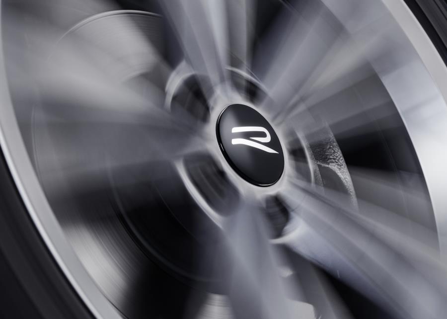 OEM VW "R" Logo Dynamic Wheel Center Caps