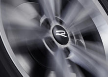 Load image into Gallery viewer, OEM VW &quot;R&quot; Logo Dynamic Wheel Center Caps