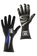 Load image into Gallery viewer, OMP Os 60 Gloves Black/- Small (Blue) (Fia/Sfi)