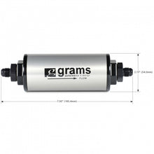 Load image into Gallery viewer, Grams Performance 20 Micron -8AN Fuel Filter