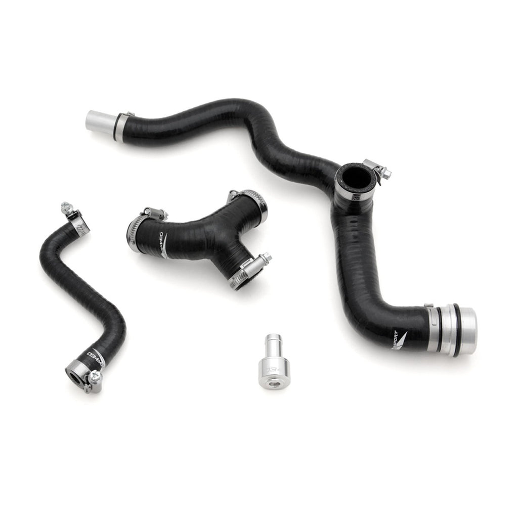 034 Reinforced Silicone Breather Hose Kit - Mid-AMB - B6 A4 1.8T