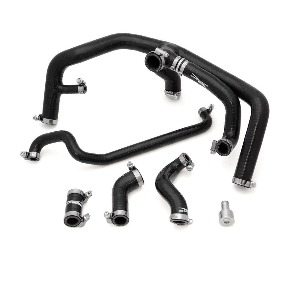 034 Motorsport Silicone Breather Hose Kit - Spider Hose Replacement - B5 S4 / C5 A6 / Allroad - 2.7T