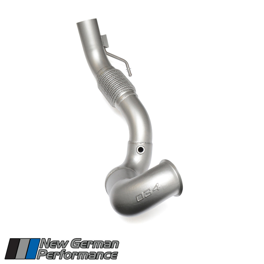 034 Motorsport Cast Stainless Steel Performance Downpipe - VW/Audi MQB 1.8T/2.0T