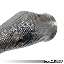 Load image into Gallery viewer, 034Motorsport Stainless Steel Racing Catalyst B9 Audi S4/S5