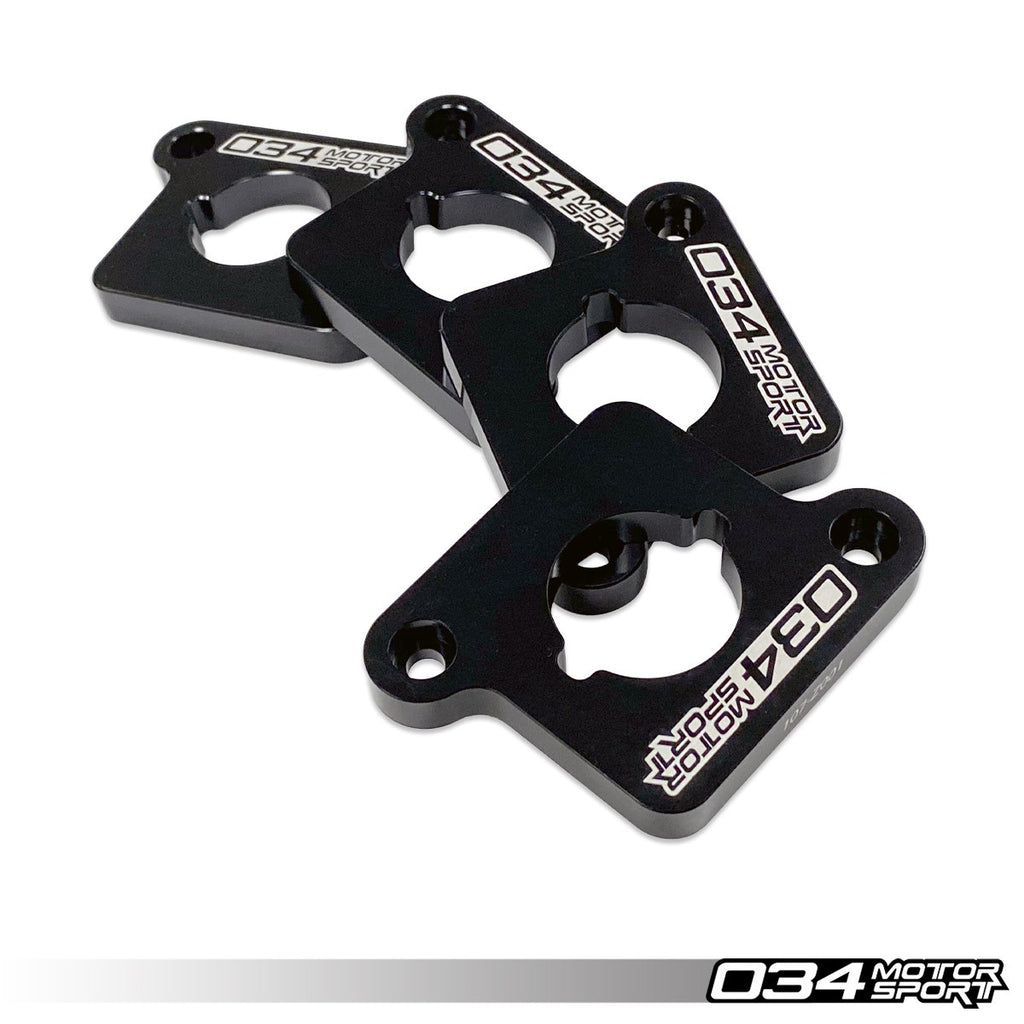 034Motorsport Billet Aluminum Coil Pack Hold Down Bracket Kit - Audi B5/B6 A4, 8N TT, VW Mk4 Golf, Jetta, GTI, Beetle, B5 Passat 1.8T