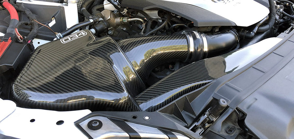 034Motorsport Audi B9 S4, S5 3.0T X34 Carbon Fiber Full Intake System