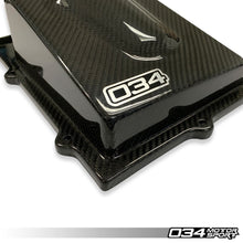 Load image into Gallery viewer, 034Motorsport X34 Carbon Fiber Closed-Top Upper Airbox - Audi 8S TTRS, 8V RS3 2.5T Evo