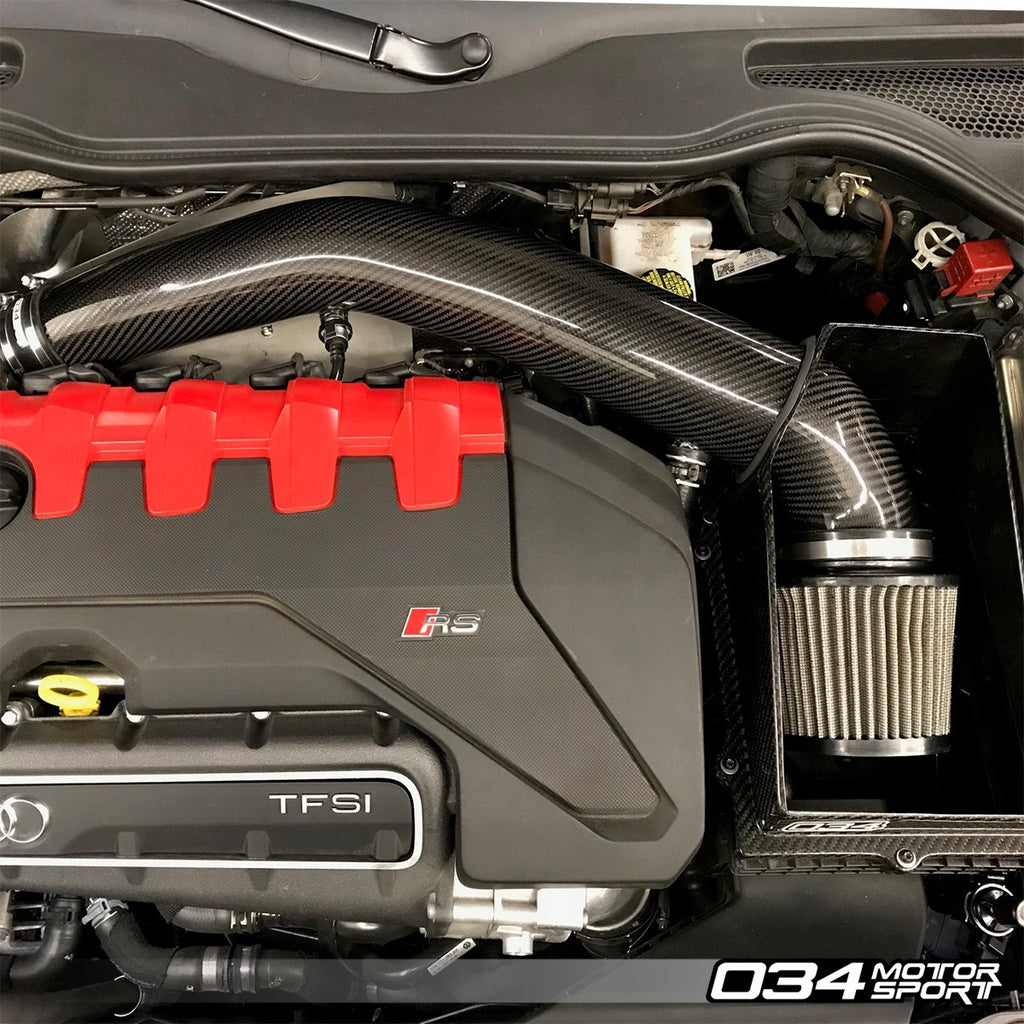 034Motorsport Intake Inlet Pipe Heat Shield - Audi 8S TTRS, 8V RS3 2.5T Evo