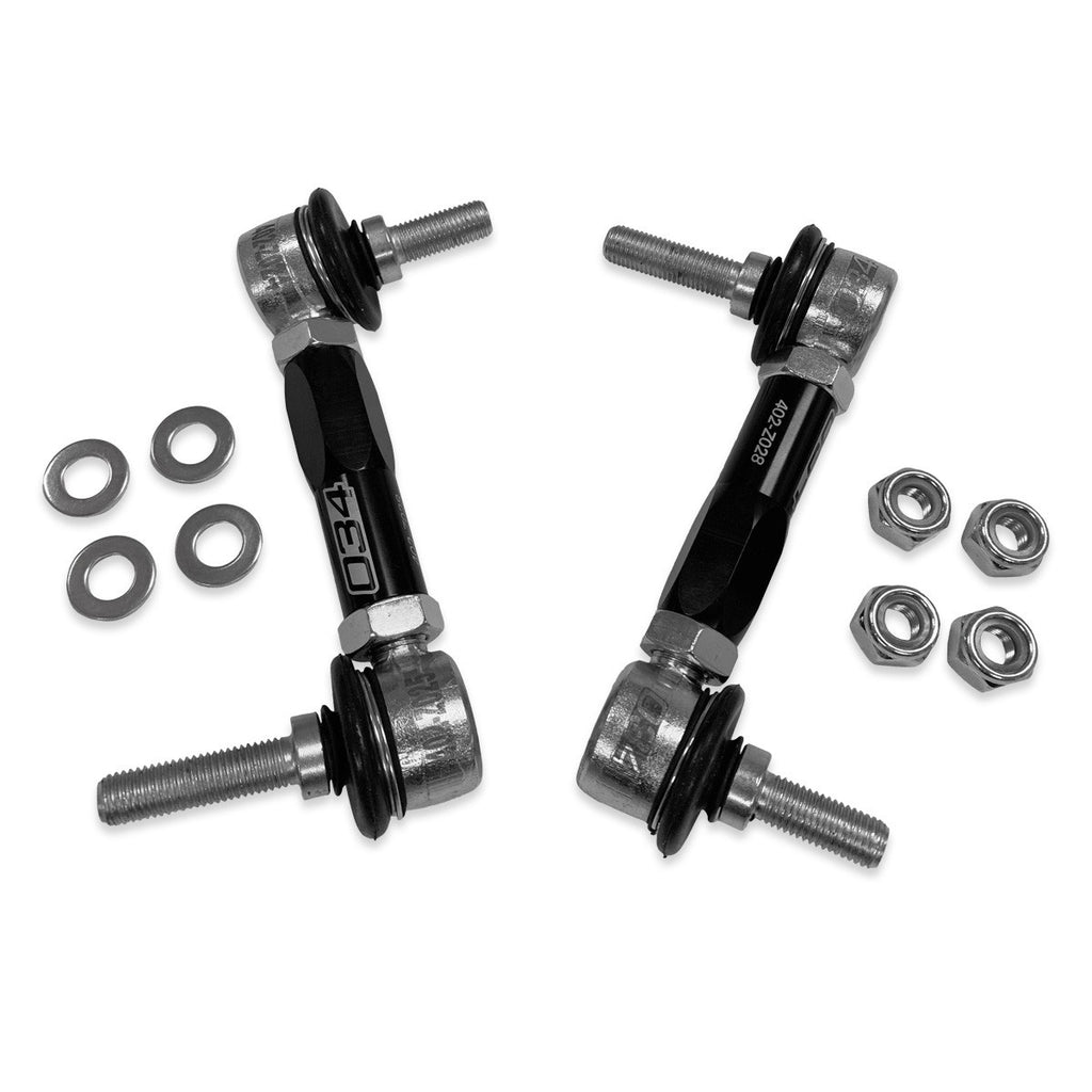 034Motorsport Dynamic+ Billet Adjustable Rear Sway Bar End Link Kit for Mk5/6 VW GTI/GLI/R32/Jetta and 8P Audi A3