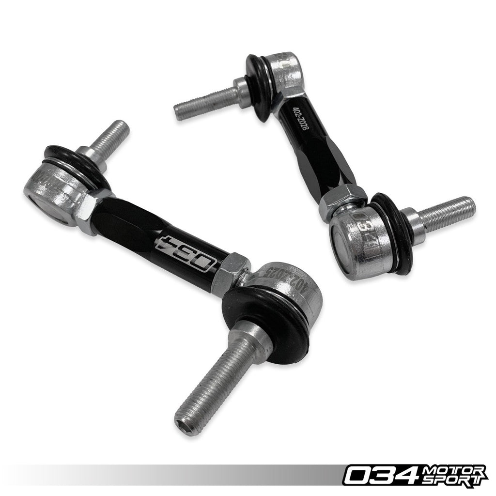 034Motorsport Dynamic+ Billet Adjustable Rear Sway Bar End Link Kit for Mk5/6 VW GTI/GLI/R32/Jetta and 8P Audi A3