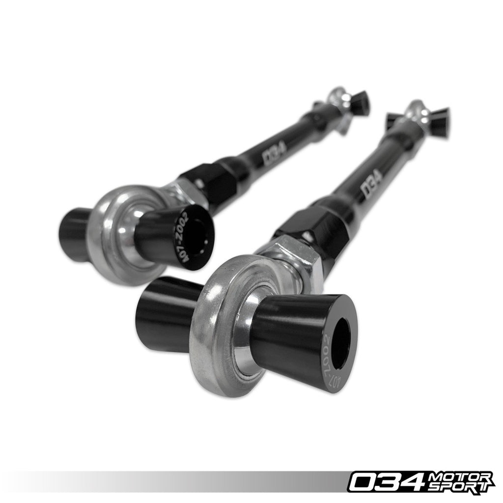 034Motorsport Adjustable Rear Toe Links VW Mk7, Mk7.5 GOLF/GTI/GOLF R, 8V/8V.5 AUDI A3/S3/RS3, 8S AUDI TT/TTS/TTRS - MQB