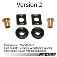 Load image into Gallery viewer, 034MOTORSPORT BILLET SOLID SHIFTER BUSHING KIT