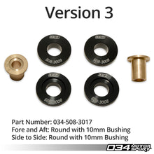 Load image into Gallery viewer, 034MOTORSPORT BILLET SOLID SHIFTER BUSHING KIT