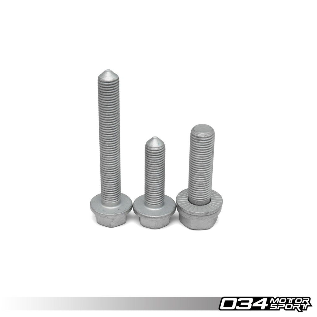 034Motorsport Billet Spherical Dogbone Mount - 8V.5 Audi S3, VW Mk7.5 Golf/GTI/R/Jetta/GLI DQ380/381 7 Speed DSG