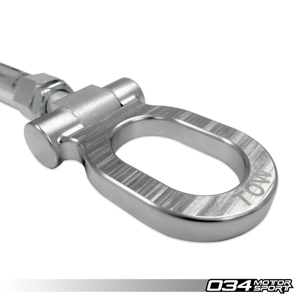 034MOTORSPORT STAINLESS STEEL TOW HOOK - AUDI B6/B7 A4/S4/RS4