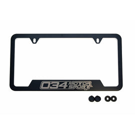 034 Motorsport License Plate Frame - Powdercoated Stainless Steel