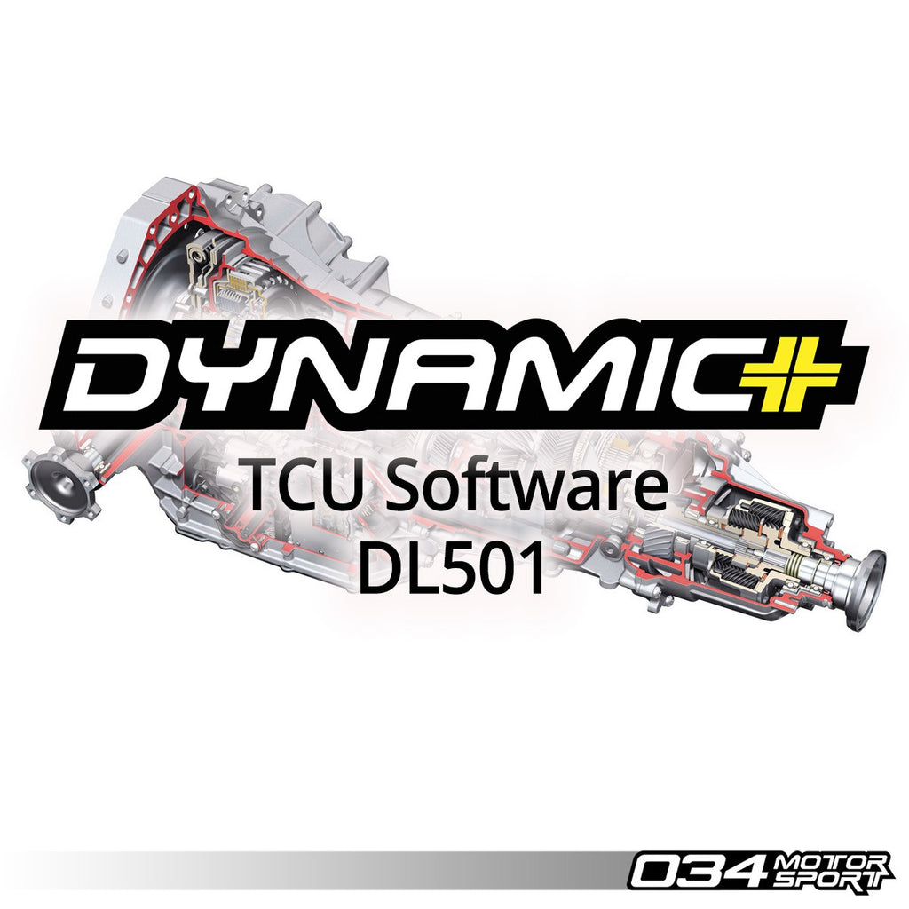 034MOTORSPORT DYNAMIC+ DSG SOFTWARE UPGRADE FOR AUDI B8/B8.5 S4/S5 DL501 TRANSMISSION