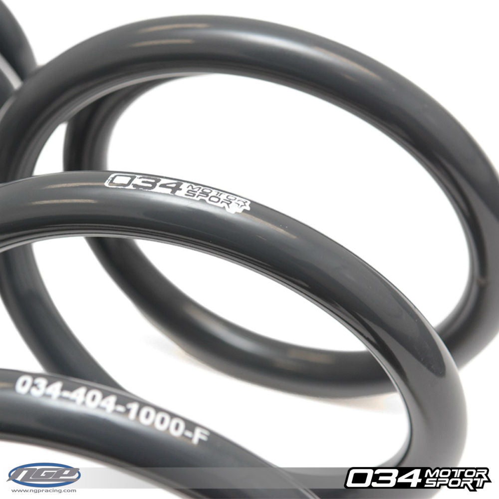 034 Motorsport Dynamic+ Performance Lowering Springs for Audi 8V A3/S3 with Magnetic Ride