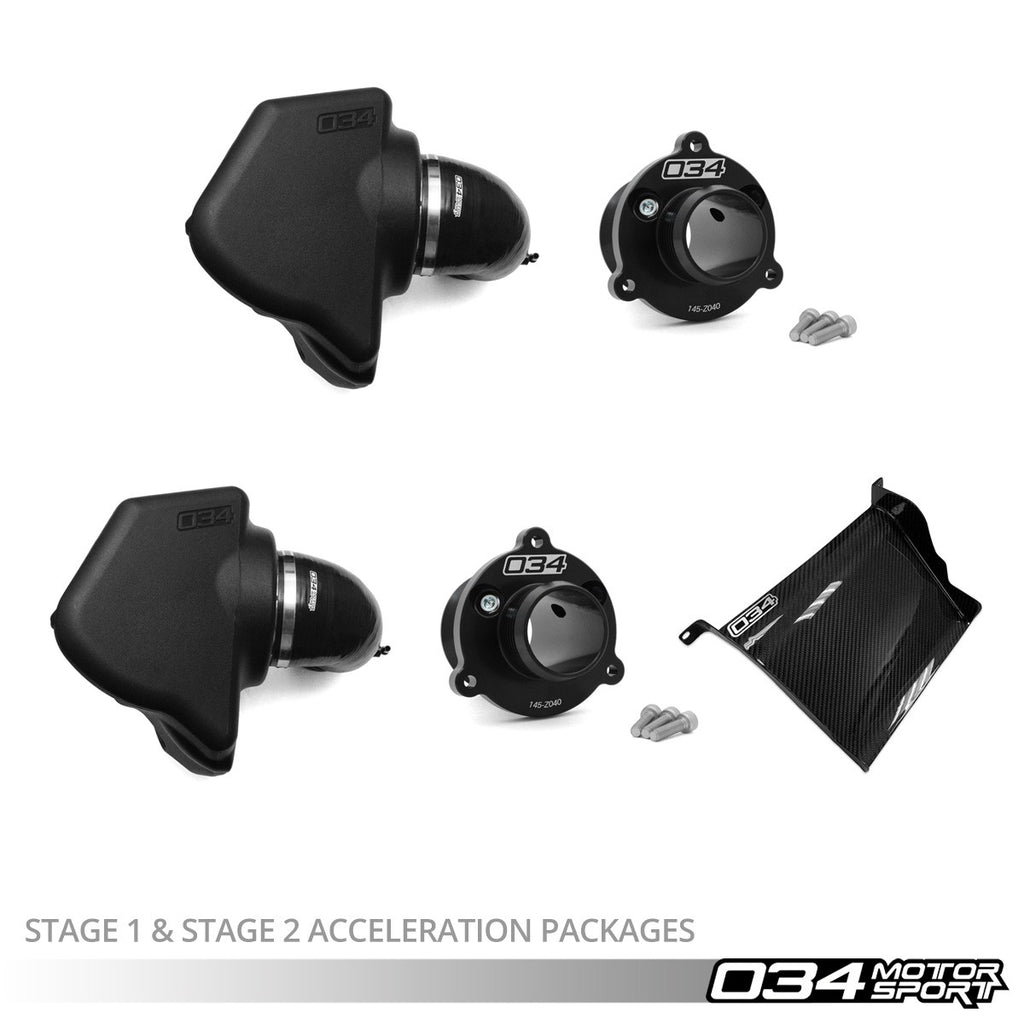 034MOTORSPORT ACCELERATION PACKAGES, B9 AUDI A4/ALLROAD, A5 2.0 TFSI