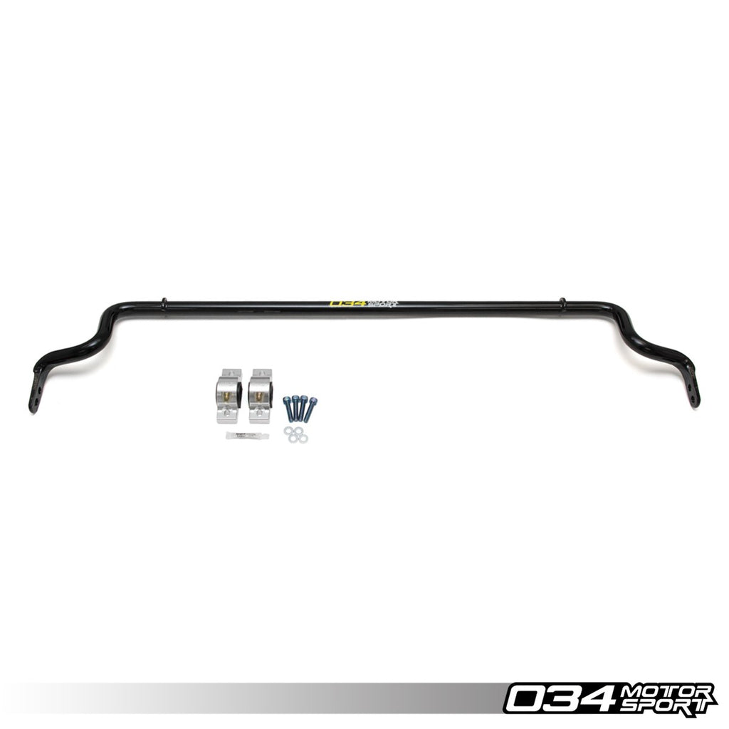 034MOTORSPORT ADJUSTABLE SOLID REAR SWAY BAR, B8/B8.5 AUDI Q5/SQ5, C7/C7.5 A6/S6/RS6/A7/S7/RS7