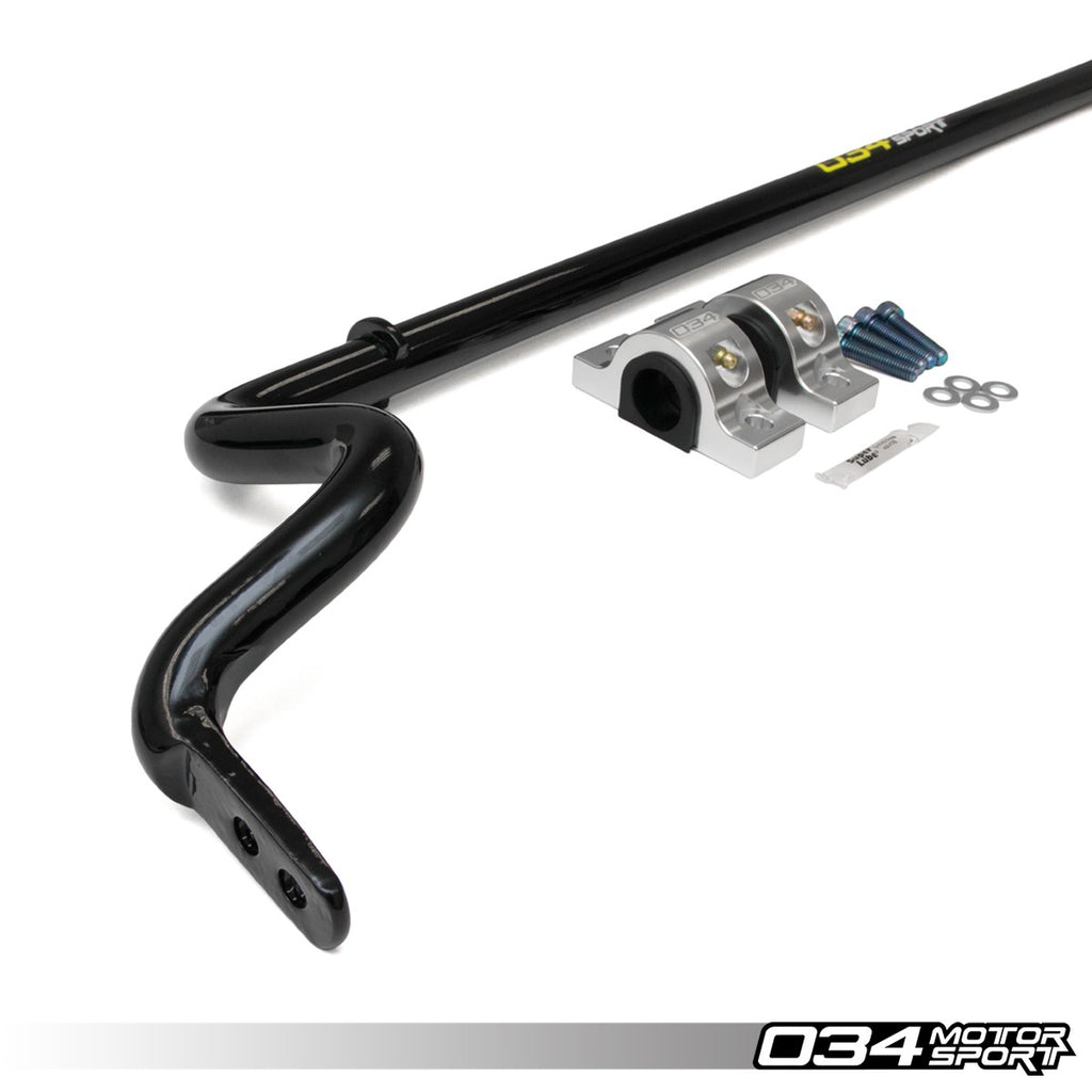 034MOTORSPORT ADJUSTABLE SOLID REAR SWAY BAR, B8/B8.5 AUDI Q5/SQ5, C7/C7.5 A6/S6/RS6/A7/S7/RS7