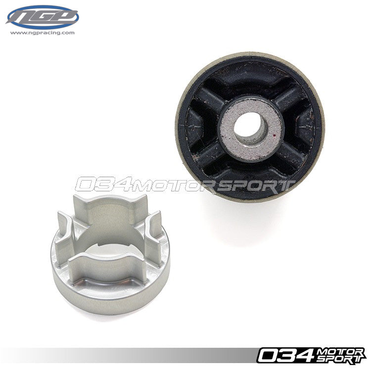 034Motorsport Rear Differential Carrier Mount Insert Kit, B6/B7 Audi A4/S4/RS4, Billet Aluminum