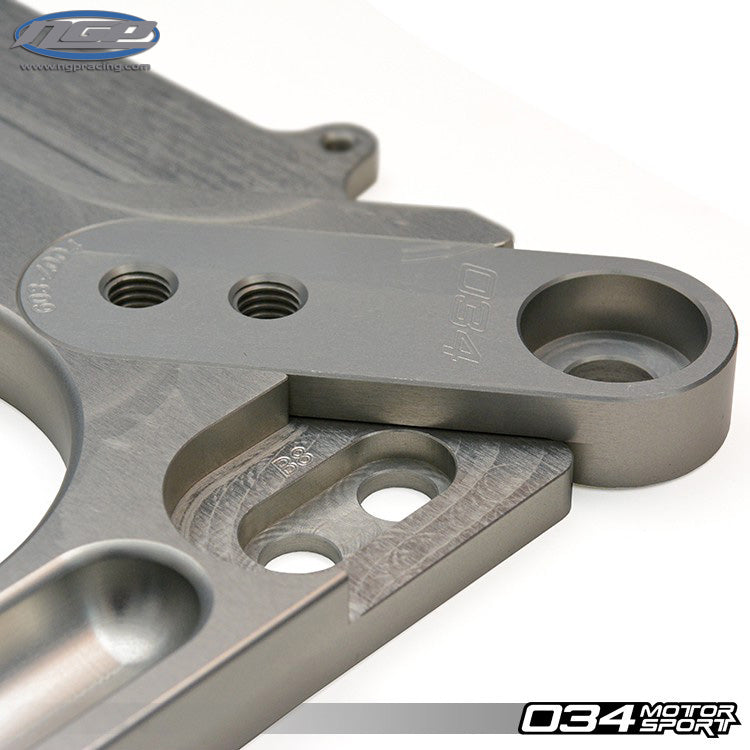 034 Motorsport X-Brace Billet Aluminum Chassis Reinforcement B8 A4/S4/RS4, A5/S5/RS5, Q5/SQ5