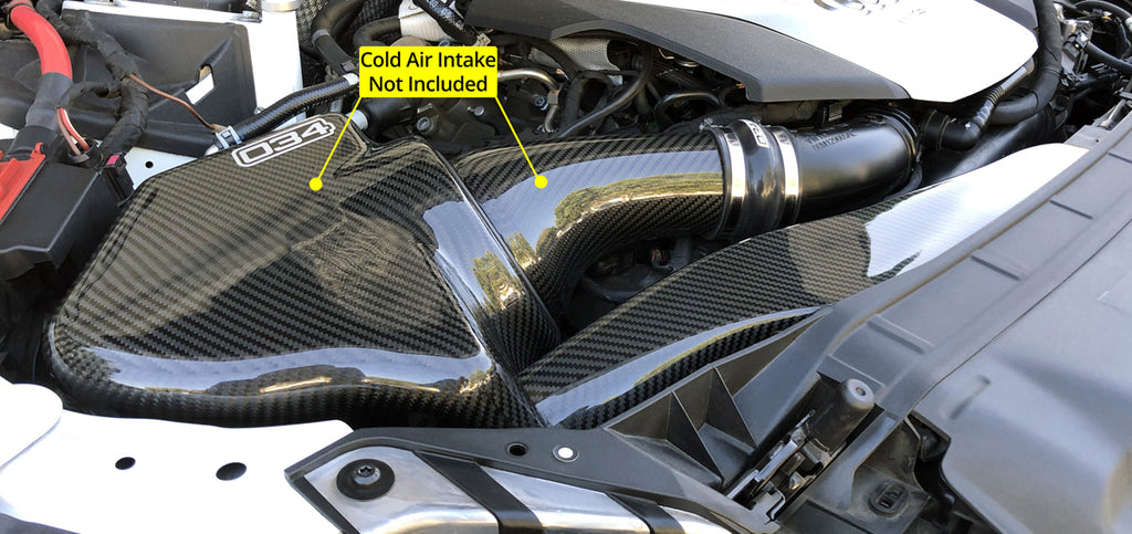 034Motorsport X34 Carbon Fiber Intake Air Duct - Audi B9/B9.5 S4, S5, RS5