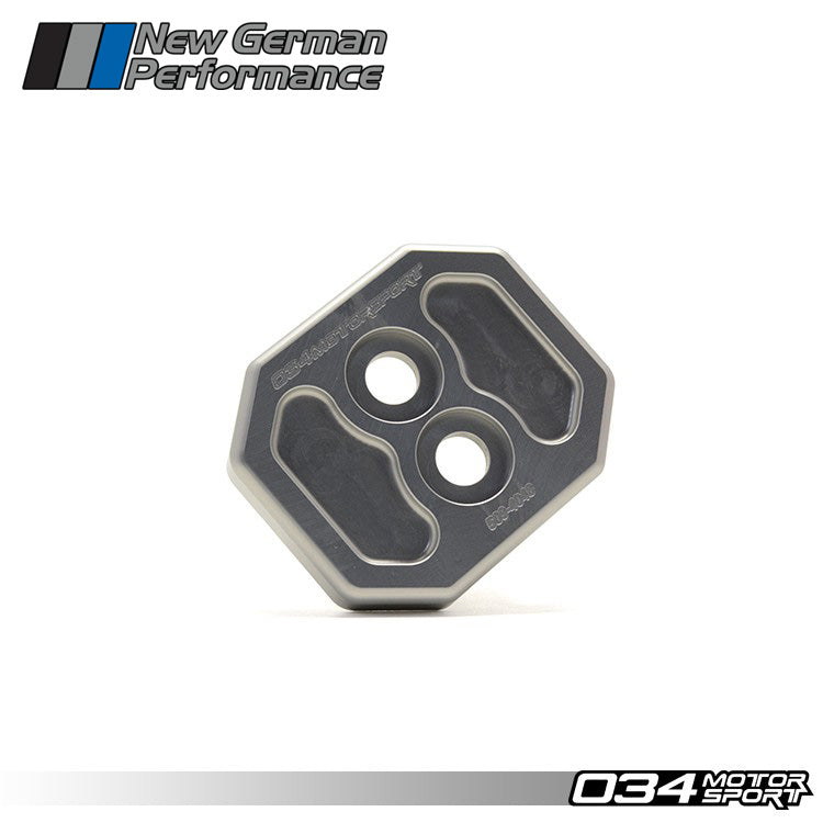 034Motorsport Transmission Mount Insert, C7 Audi A6/S6/RS6 and A7/S7/RS7, Billet Aluminum