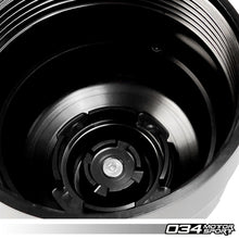 Load image into Gallery viewer, 034MOTORSPORT BILLET OIL FILTER HOUSING, B8/B8.5/C7 AUDI EA837 3.0T SUPERCHARGED VEHICLES