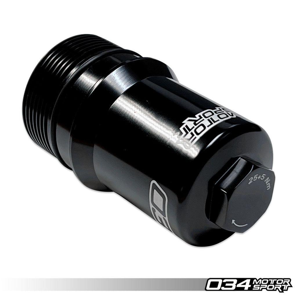 034MOTORSPORT BILLET OIL FILTER HOUSING, EA888 GEN 3 1.8T/2.0T ENGINES