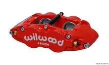 Load image into Gallery viewer, Wilwood Caliper-Narrow Superlite 4R - Red 1.75/1.75in Pistons 1.25in Disc