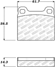 Load image into Gallery viewer, StopTech Performance 98-04 Volvo C70/98-00 V70 Rear Brake Pads