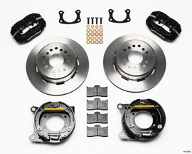 Wilwood Forged Dynalite P/S Park Brake Kit New Big Ford 2.50in offset Staggered Shock