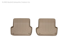 Load image into Gallery viewer, WeatherTech 02-08 Audi A4/S4/RS4 Rear FloorLiner - Tan