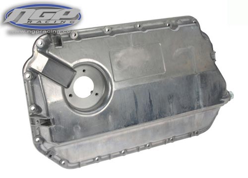 Oil Pan - Lower w/ oil sensor hole - Audi A4 B5 V6 00-01, B5 S4 2.7t 00-02, A6 2.8 V6 00-01 / 2.7t 00-05, VW Passat V6 00-05