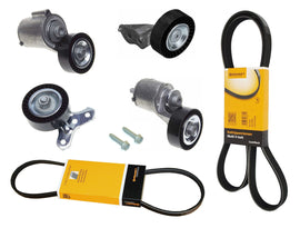 VW 07K 2.5L CBTA/CBUA Deluxe Serpentine Belt Service Kit - Late Mk5, All Mk6, NMS