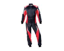 Load image into Gallery viewer, OMP Tecnica Evo Overall My21 Black/Red - Size 60 (Fia 8856-2018)